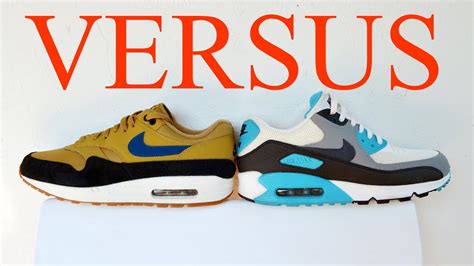 Nike Air Max 90 Essential VS Nike Air Max 1 